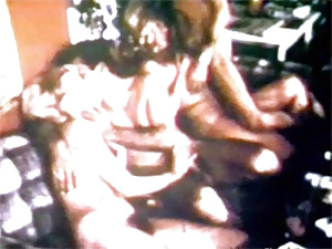 Very sexy horny sixties vintage sex in a threesome hardcore
