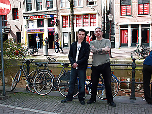Horny sex tourist fucking a real sexy hot amsterdam hooker