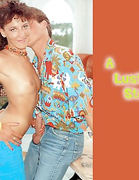 Tight eighties girl loves to swallow cum